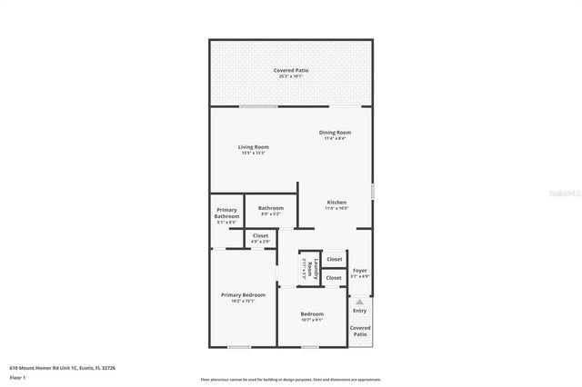 610 MOUNT HOMER ROAD 610, Eustis, FL 32726