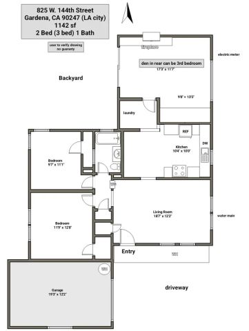 825 W 144th, Gardena, CA 90247