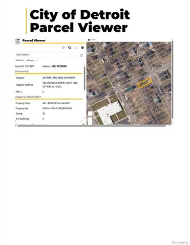 3063 SEYBURN Street, Detroit, MI 48214