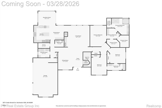 3571 Cedar Brook Drive, Rochester Hills, MI 48309