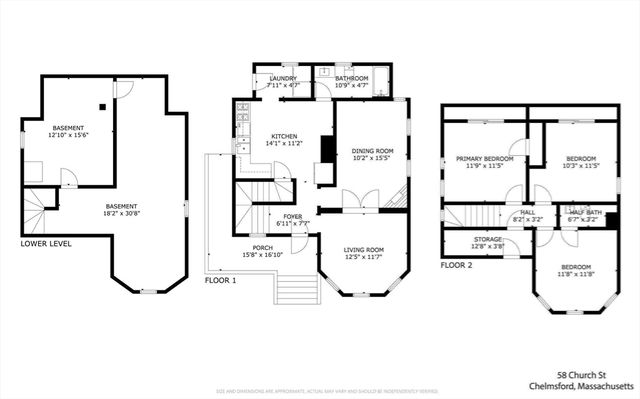 58 Church St, Chelmsford, MA 01863