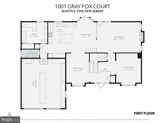 1001 GRAY FOX CT, Sewell, NJ 08080