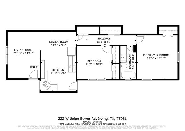 222 W Union Bower Road, Irving, TX 75061