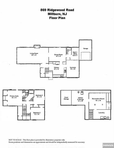 869 Ridgewood Road _, Millburn, NJ 07041