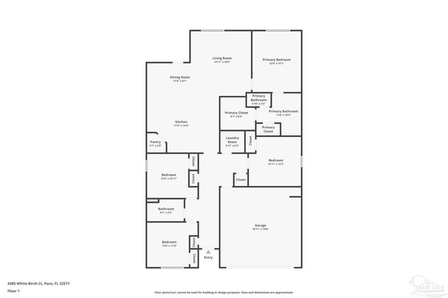 4385 White Birch Ct, Pace, FL 32571