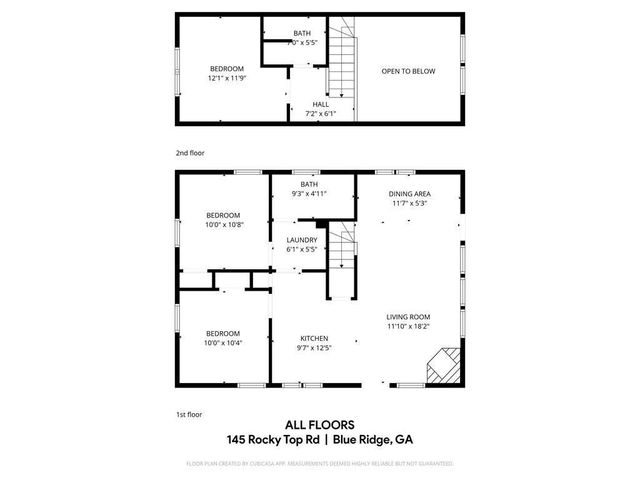 145 Rocky Top Road, Blue Ridge, GA 30513