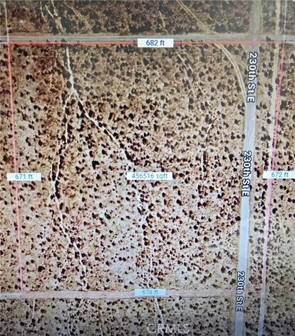 0 230th St E, Hi Vista, CA 93535