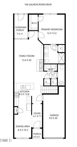 106 Salmon River Drive, Durham, NC 27705
