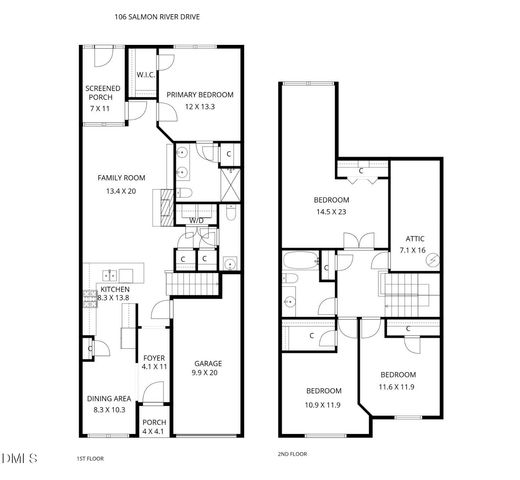 106 Salmon River Drive, Durham, NC 27705