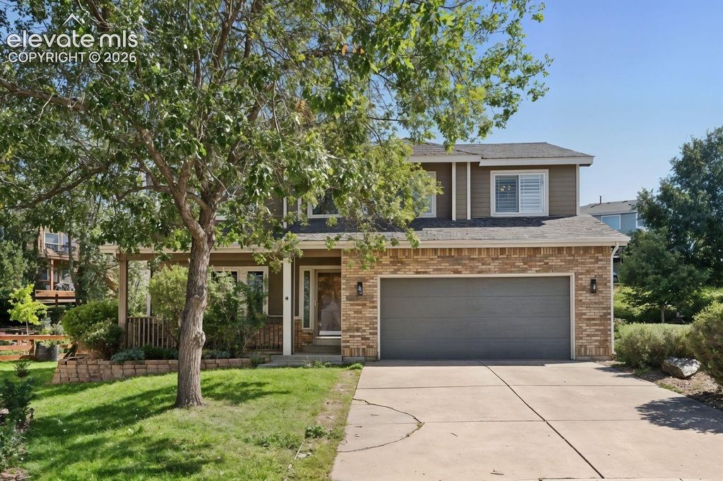 1272 Dream Lake Court, Colorado Springs, CO 80921 — exterior