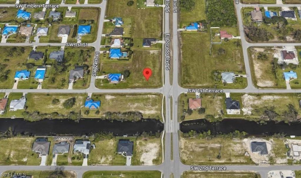 110 El Dorado BLVD S, CAPE CORAL, FL 33991 — exterior