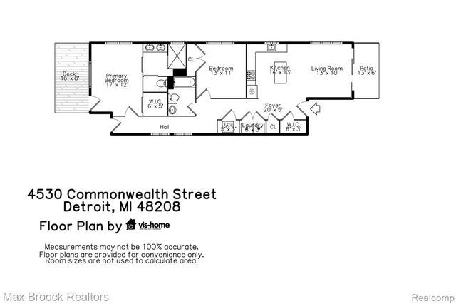 4530 Commonwealth Street 1, Detroit, MI 48208