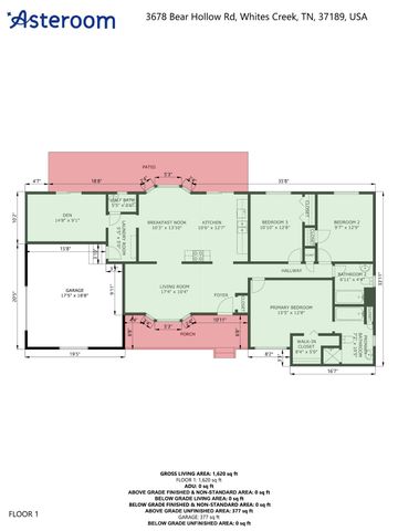 3678 Bear Hollow Rd, Whites Creek, TN 37189