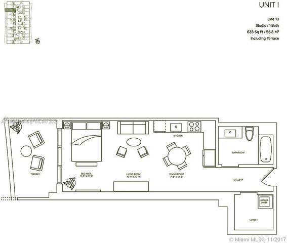 1010 Brickell Ave 2810, Miami, FL 33131