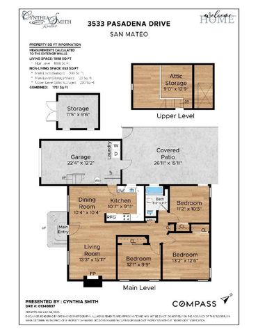 3533 Pasadena Drive, San Mateo, CA 94403