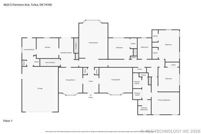 4623 S Florence Avenue, Tulsa, OK 74105