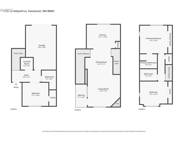 1728 Se HALYARD Ln, Vancouver, WA 98661