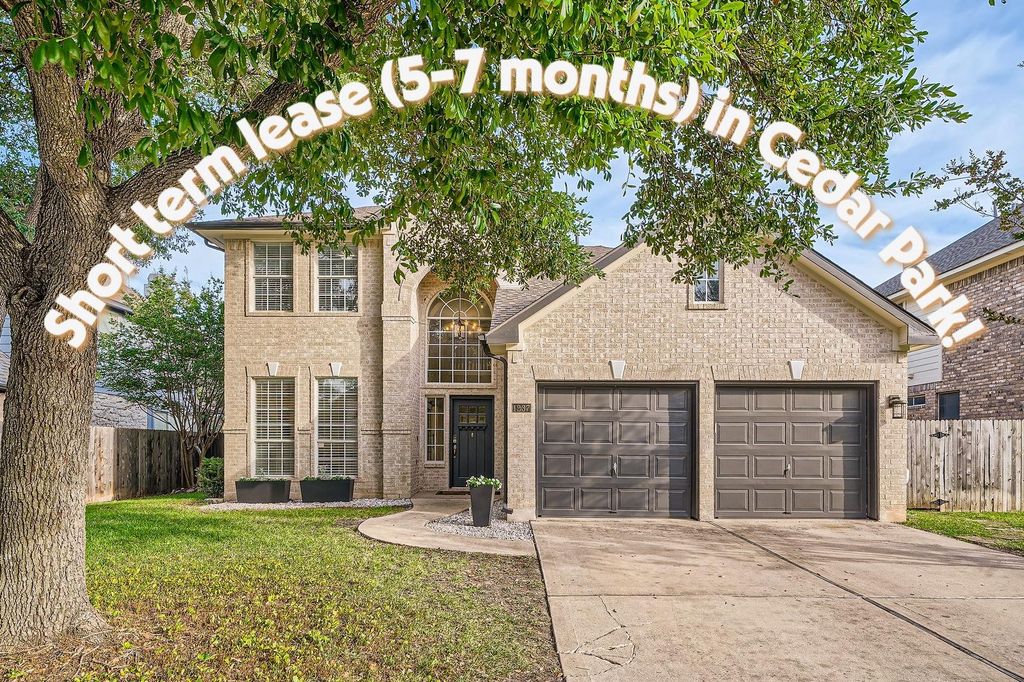 1237 Fall Creek LOOP, Cedar Park, TX 78613