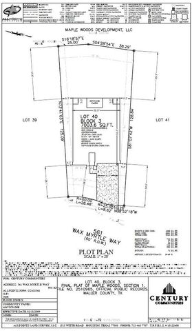 561 Wax Myrtle Way, Hockley, TX 77447