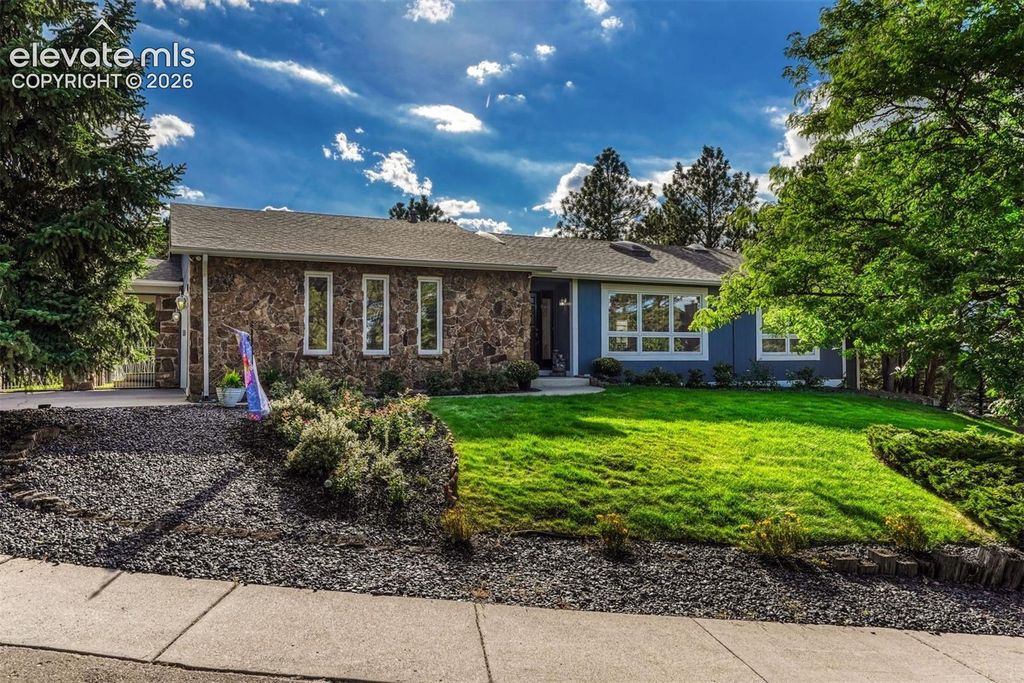 1602 Vickers Drive, Colorado Springs, CO 80918 — exterior