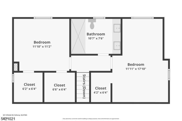 821 Hillside Rd, Rahway City, NJ 07065