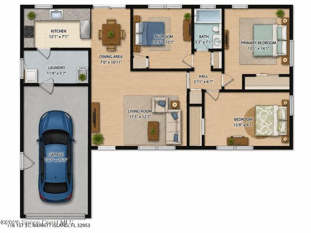 116 1st Street, Merritt Island, FL 32953