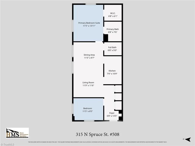 315 N Spruce Street 509, Winston-salem, NC 27101