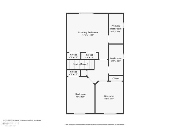 21622 Rosedale Street, St Clair Shores, MI 48080