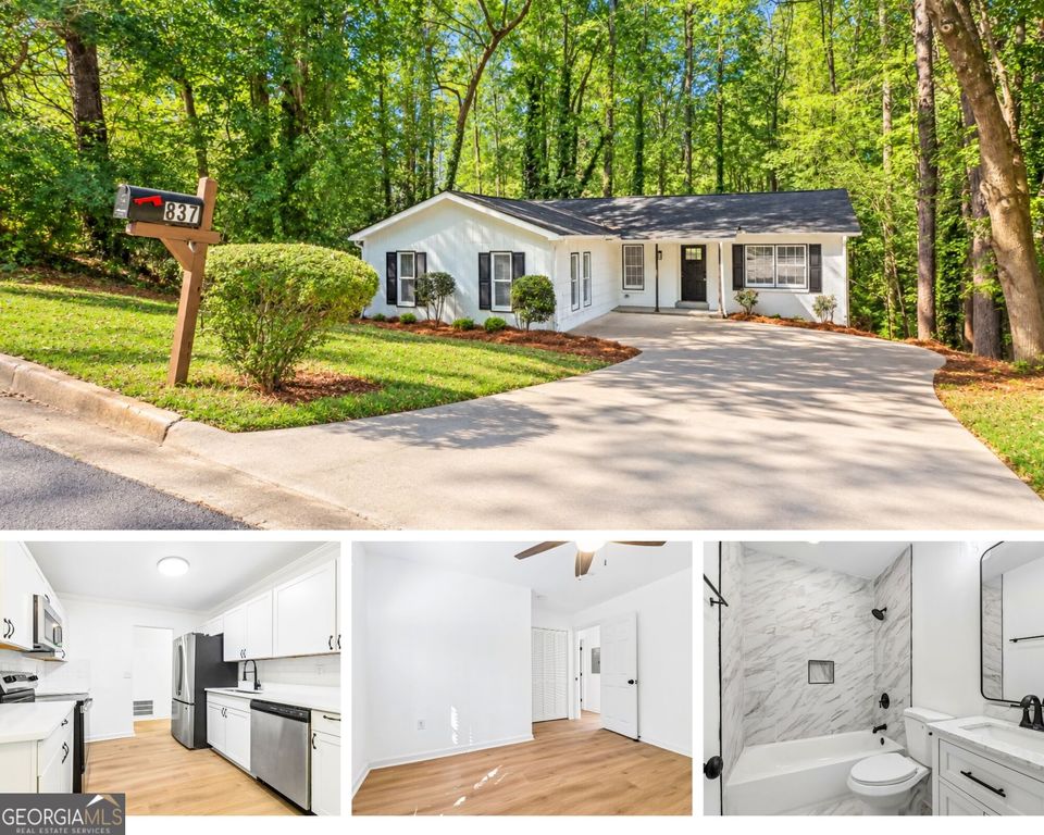837 Hemingway Road, Stone Mountain, GA 30088 — exterior