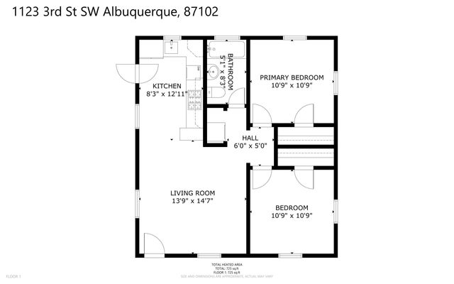 1123 3rd Street SW, Albuquerque, NM 87102