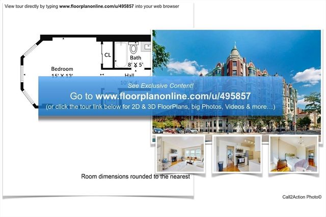 4 Charlesgate E 406, Boston, MA 02215