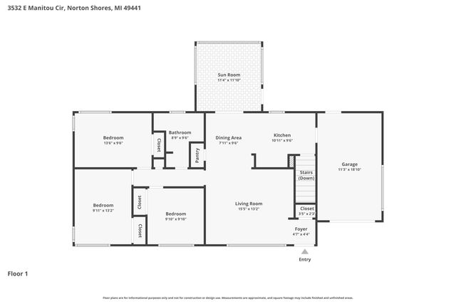 3532 E Manitou Circle, Norton Shores, MI 49441