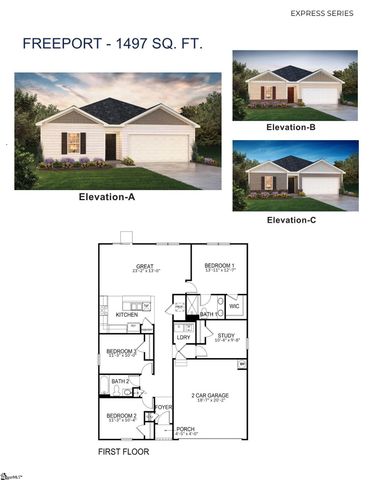 114 Elgin Drive, Laurens, SC 29360