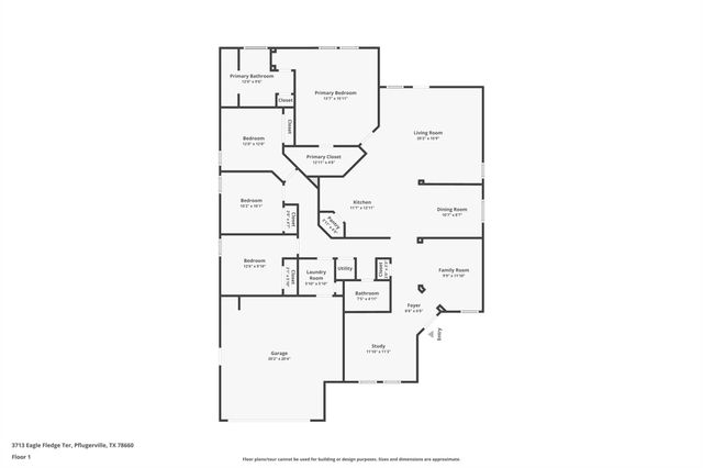 3713 Eagle Fledge TER, Pflugerville, TX 78660