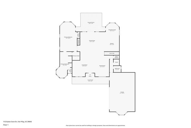 112 Gates Cove Drive, Fair Play, SC 29643