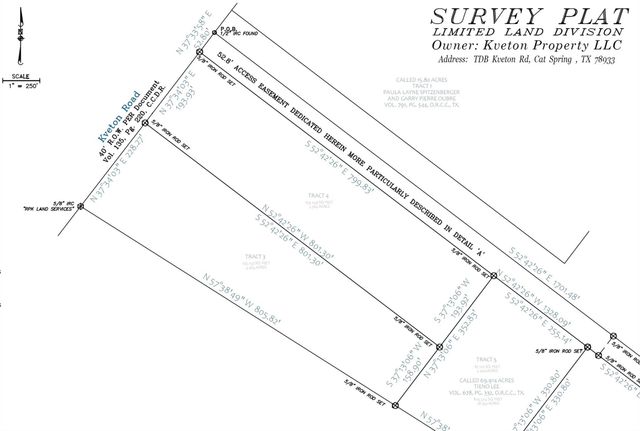 Tract 4 Kveton Road, Cat Spring, TX 78933