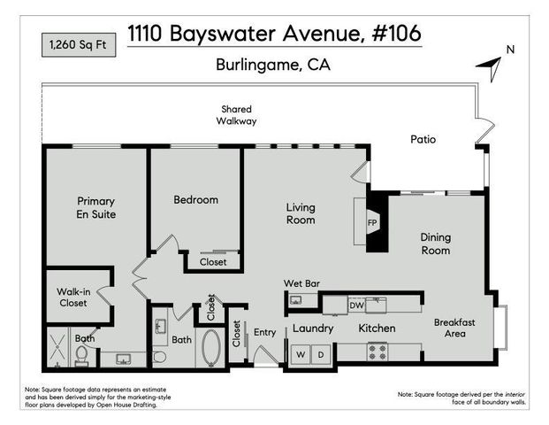 1110 Bayswater Avenue 106, Burlingame, CA 94010