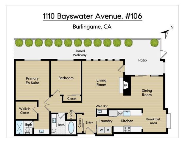 1110 Bayswater Avenue 106, Burlingame, CA 94010