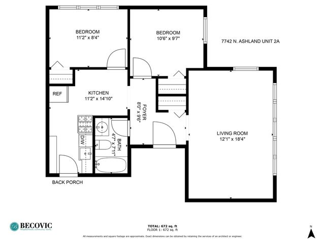 7742 N Ashland Avenue 2A, Chicago, IL 60626