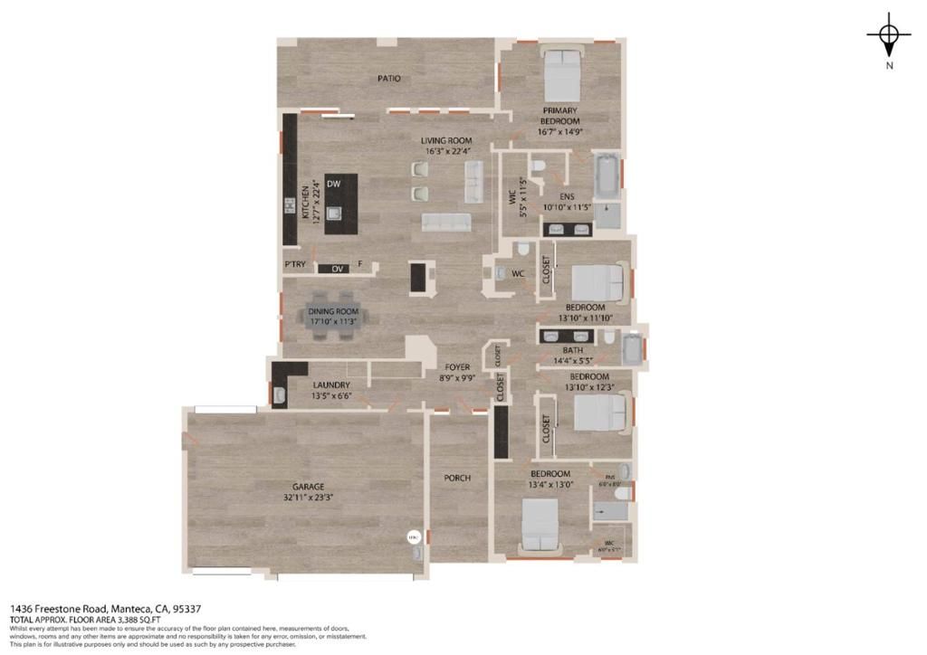 Image 50 of property listing at 1436 FREESTONE Road, Manteca, CA 95337