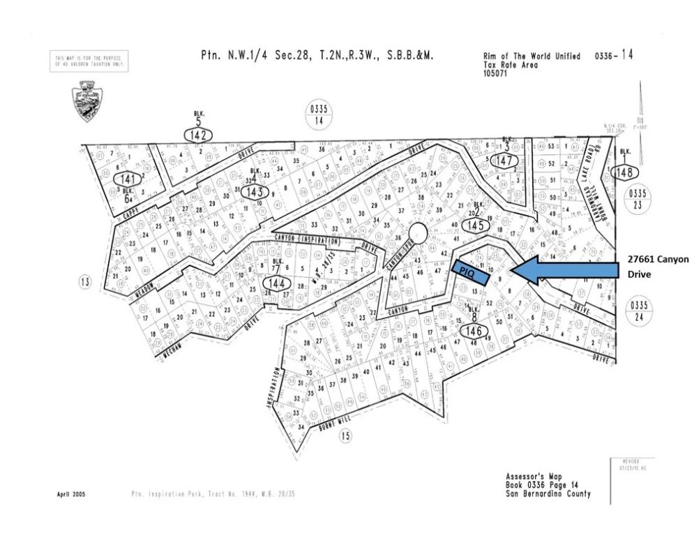 0 Canyon, Crest Park, CA 92352