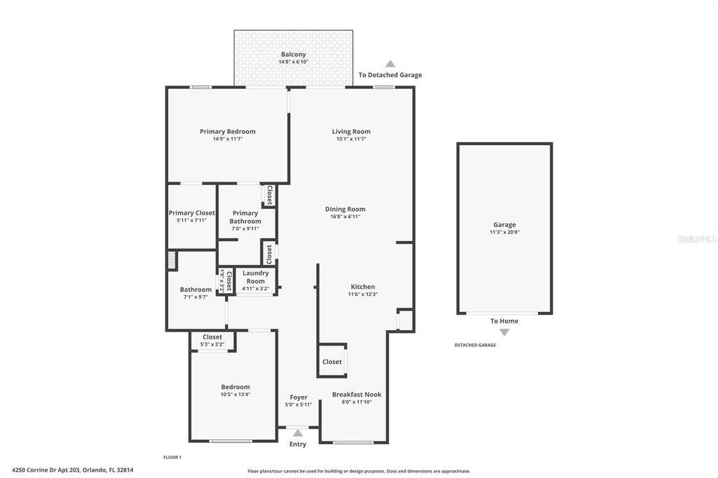Image 27 of property listing at 4250 CORRINE DRIVE 203, Orlando, FL 32814