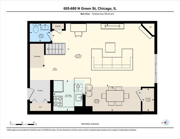 680 N Green Street 605, Chicago, IL 60642