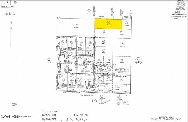 Corradi Terrace & Via Famero Dr, Acton, CA 93510
