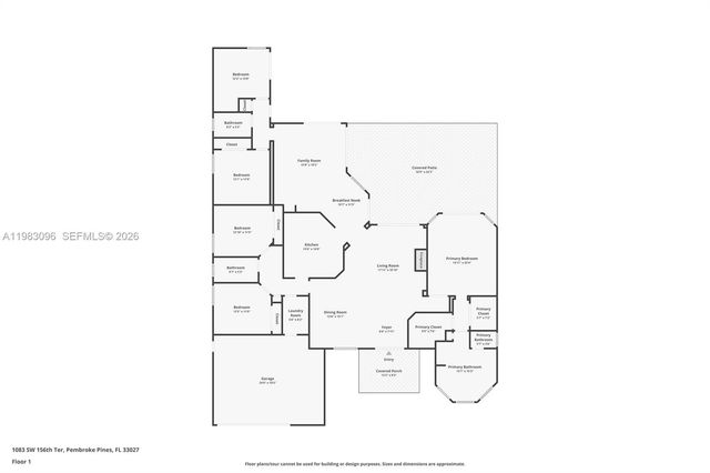 1083 SW 156th Ter, Pembroke Pines, FL 33027