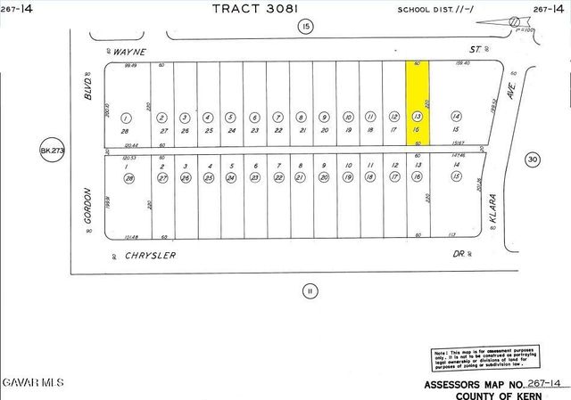 Wayne Street, California City, CA 93505