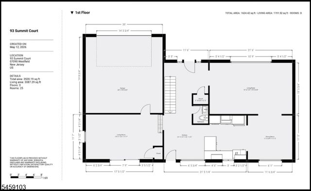93 Summit Ct, Westfield Town, NJ 07090
