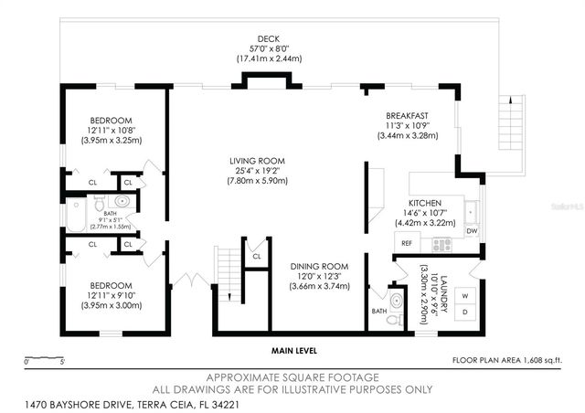 1470 BAYSHORE DRIVE, Terra Ceia, FL 34250