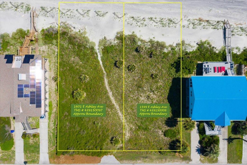 1599&1601 E Ashley Avenue, Folly Beach, SC 29439