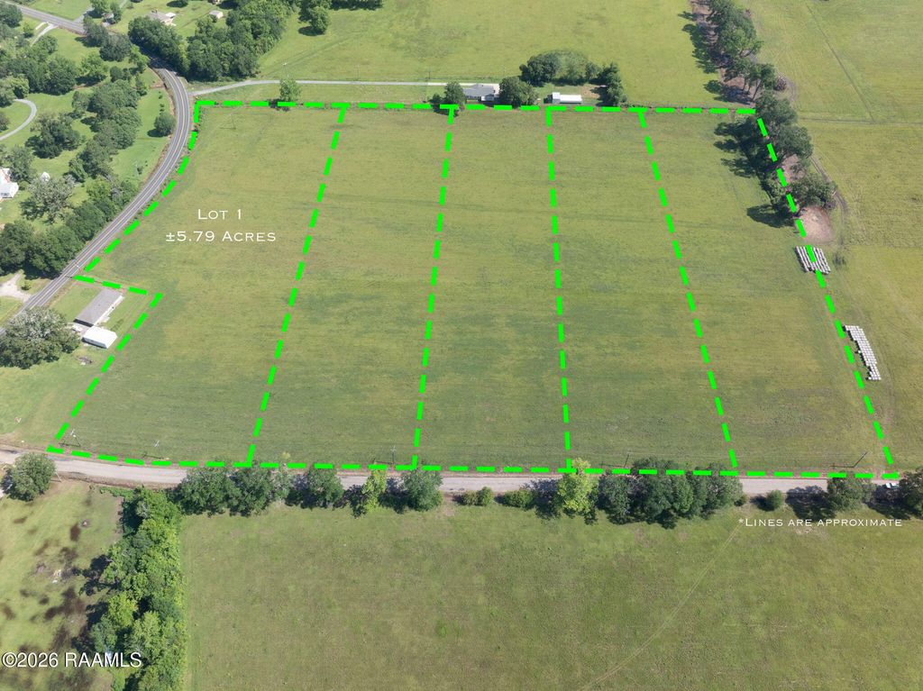 Tbd Don Guilbeau Road Lot 1, Sunset, LA 70584